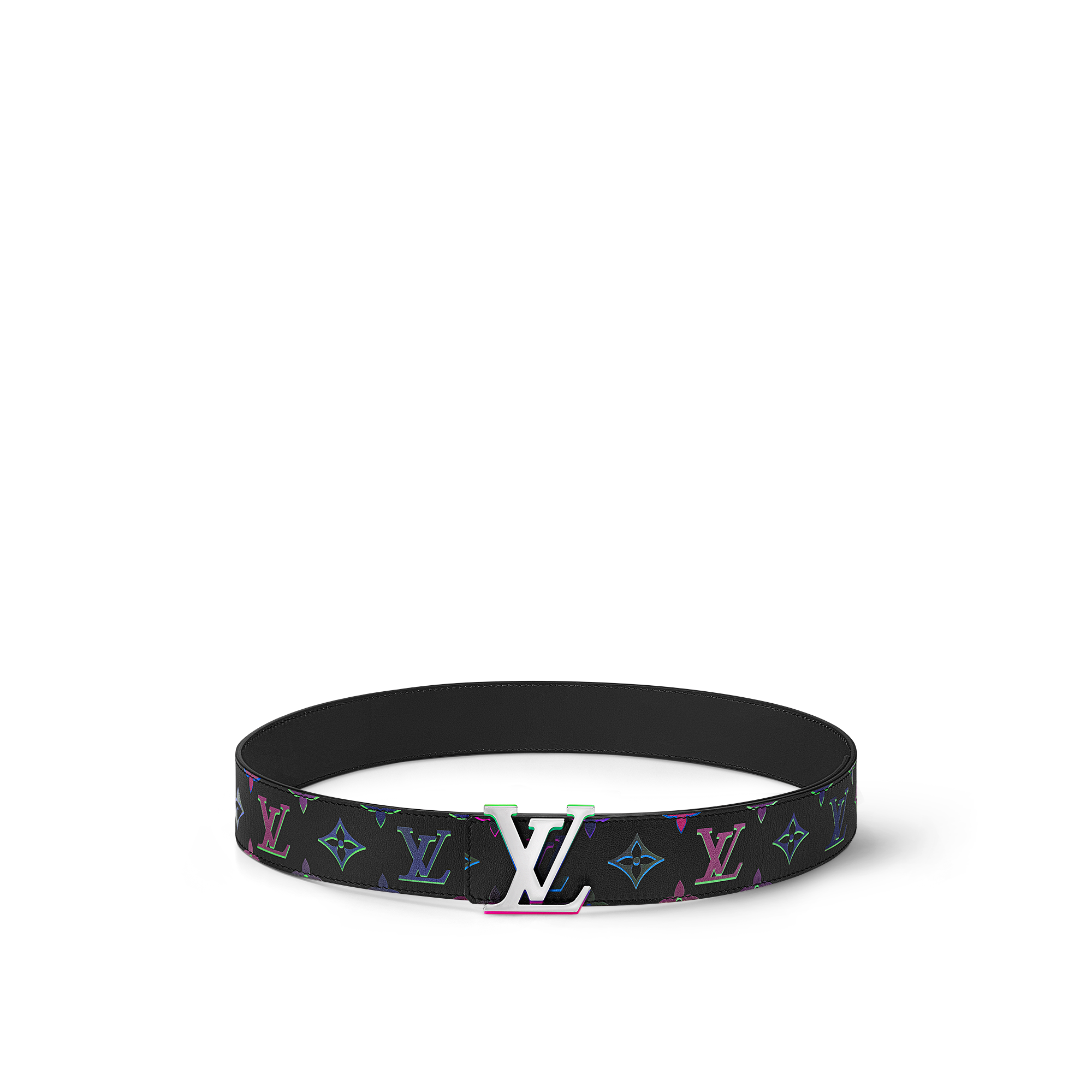 Black and grey 2025 louis vuitton belt